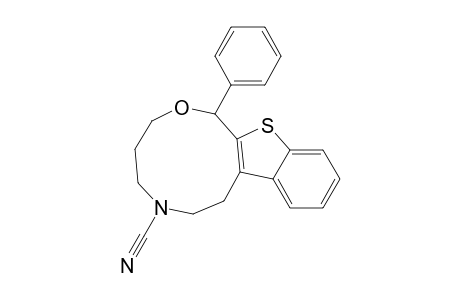 1H-[1]Benzothieno[3,2-h][1,5]oxazecine-6(3H)-carbonitrile, 4,5,7,8-tetrahydro-1-phenyl-, (.+-.)-