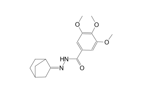 N'-[(2Z)-bicyclo[2.2.1]hept-2-ylidene]-3,4,5-trimethoxybenzohydrazide