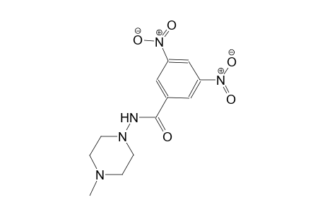N-(4-methyl-1-piperazinyl)-3,5-dinitrobenzamide