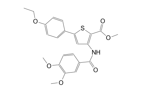 2-thiophenecarboxylic acid, 3-[(3,4-dimethoxybenzoyl)amino]-5-(4-ethoxyphenyl)-, methyl ester