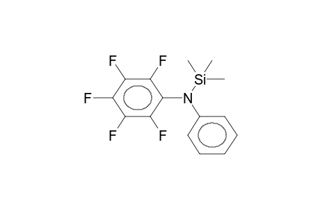 N-PHENYL-N-TRIMETHYLSILYLPENTAFLUOROANILINE