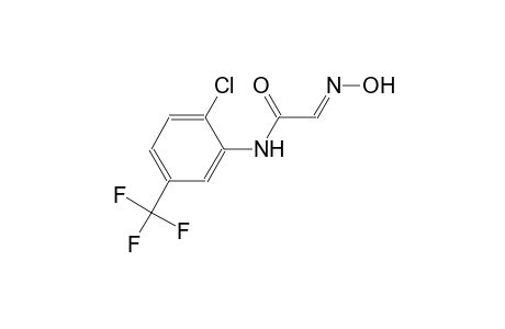 (2E)-N-[2-chloro-5-(trifluoromethyl)phenyl]-2-(hydroxyimino)ethanamide