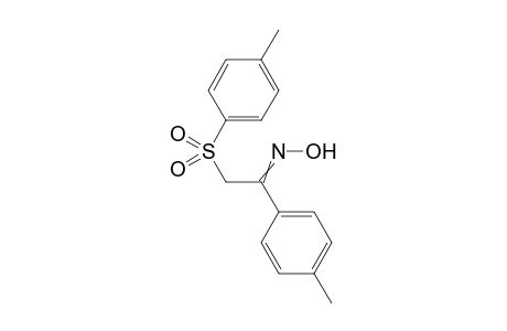 1-(p-Tolyl)-2-tosylethan-1-one oxime