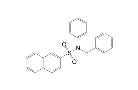 2-Naphthalenesulfonamide, N-phenyl-N-(phenylmethyl)-