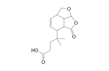 7-(4-Carboxy-2-methylbut-2-yl)-2,10-dioxatricyclo[6.2.1.0(4,11)]undec-5-en-9-one