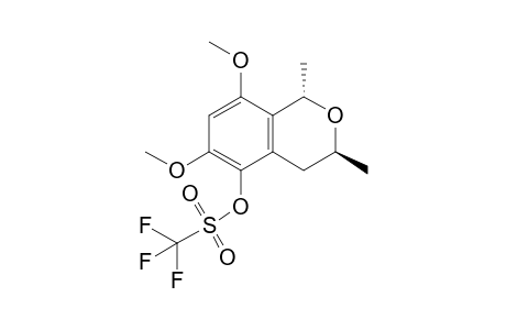 6,8-Dimethoxy-trans-1,3-dimethylisochroman-5-yl trifluoromethanesulfonate