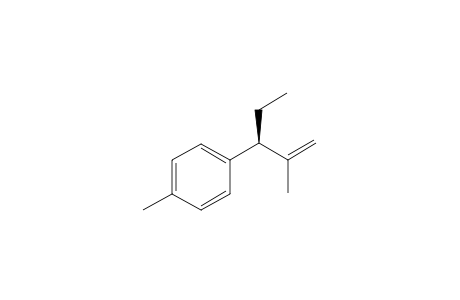 (S)-(+)-3-(4-Methylphenyl)-2-methyl-1-pentene