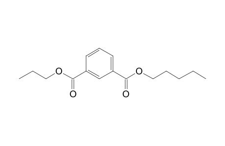 Isophthalic acid, pentyl propyl ester