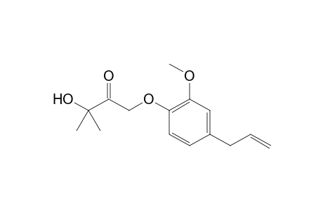 1-(4-Allyl-2-methoxyphenoxy)-3-hydroxy-3-methylbutan-2-one