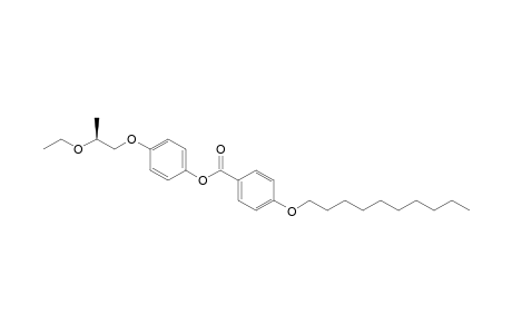 4-[(S)-(-)-2-Ethoxypropoxy]phenyl 4-(decyloxy)benzoate