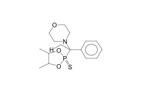 2-THIO-2-(1-PHENYL-1-MORPHOLINOETHYL)-4,5-DIMETHYL-1,3,2-DIOXAPHOSPHOLANE