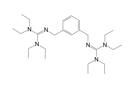 2-[3-[[bis(diethylamino)methyleneamino]methyl]benzyl]-1,1,3,3-tetraethyl-guanidine