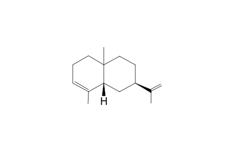(7R,8aS) 1,4a-Dimethyl-7-(1'-methyleneethyl)-3,4,4a,5,6,7,8,8a-octahydronaphthalene