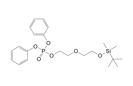 2-[2-(tert-Butyl-dimethyl-silanyloxy)-ethoxy]-ethyl Diphenyl Phosphate