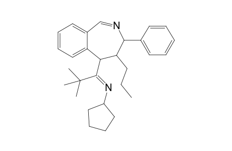 (Cyclopentyl)[2,2-dimethyl-1-(3-phenyl-4-propyl-4,5-dihydro-3H-2-benzazepin-5-yl)propylidene]amine
