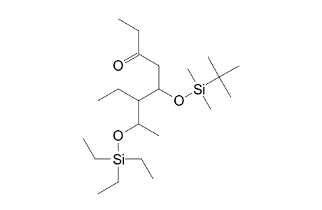 5-[tert-butyl(dimethyl)silyl]oxy-6-ethyl-7-triethylsilyloxy-3-octanone