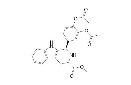 (1R,3S)-Methyl 1-(3,4-diacetoxyphenyl)-1,2,3,4-tetrahydro-9H-pyrido[3,4-b]indole-3-carboxylate