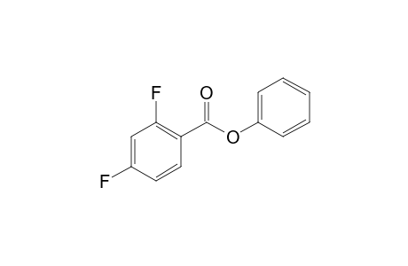 2,4-Difluorobenzoic acid, phenyl ester