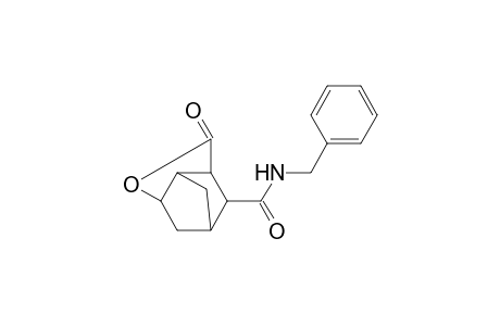 4-Oxatricyclo[4.2.1.0(3,7)]nonane-9-carboxamide, 5-oxo-N-(phenylmethyl)-