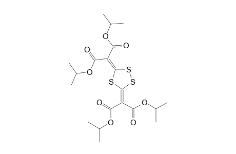 2-[5-(2-isopropoxy-1-isopropoxycarbonyl-2-keto-ethylidene)-1,2,4-trithiolan-3-ylidene]malonic acid diisopropyl ester