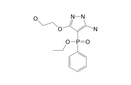 [5-AMINO-3-(2-HYDROXYETHOXY)-1H-PYRAZOL-4-YL]-(PHENYL)-PHOSPHINIC-ACID-ETHYLESTER