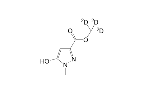 5-Hydroxy-1-methyl-3-pyrazole carboxylic acid-[D3]methylester