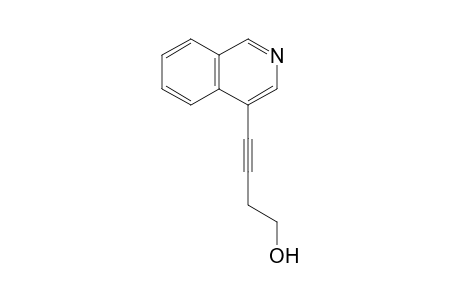 4-Isoquinolin-4-ylbut-3-yn-1-ol