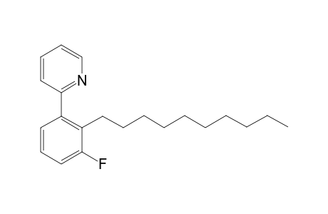2-(2-n-Decyl-3-fluorophenyl)pyridine