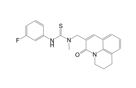 thiourea, N-[(2,3-dihydro-5-oxo-1H,5H-benzo[ij]quinolizin-6-yl)methyl]-N'-(3-fluorophenyl)-N-methyl-