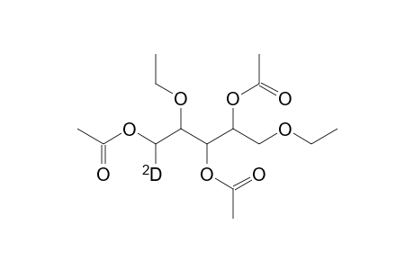 2,5,-Di-0-Ethylpentitol 1,3,4-triacetate(1-D)
