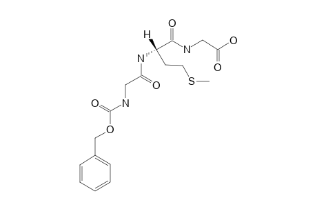 N-(BENZYLOXYCARBONYL)-GLYCYLMETHIONYLGLYCINE
