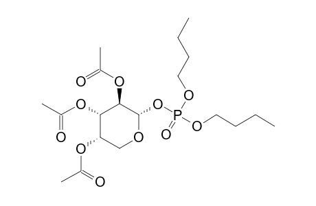 DI-N-BUTYL-(2,3,4-TRI-O-ACETYL-ALPHA-D-ARABINOPYRANOSYL)-PHOSPHATE