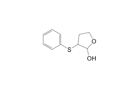 2-Hydroxy-3-(phenylthio)tetrahydrofuran