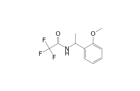 2,2,2-trifluoro-N-[1-(2-methoxyphenyl)ethyl]acetamide
