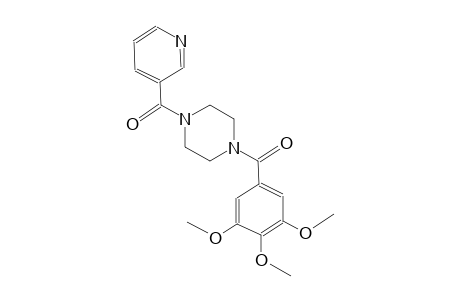 piperazine, 1-(3-pyridinylcarbonyl)-4-(3,4,5-trimethoxybenzoyl)-