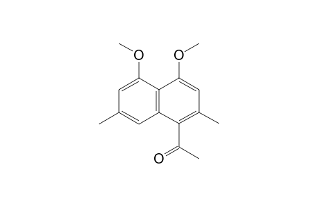 1-ACETYL-4,5-DIMETHOXY-2,7-DIMETHYL-NAPHTHALENE