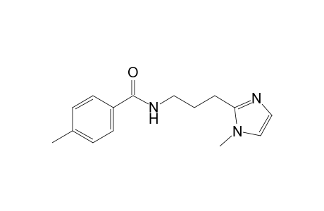 4-Methyl-N-[3-(1-methyl-2-imidazolyl)propyl]benzamide
