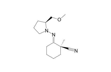 (S,S)-1-(2-Cyano-2-methylcyclohexylideneimino)-2-methoxymethylpyrrolidine