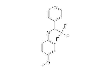 N-(2,2,2-TRIFLUORO-1-PHENYLETHYL)-4-METHOXYANILINE