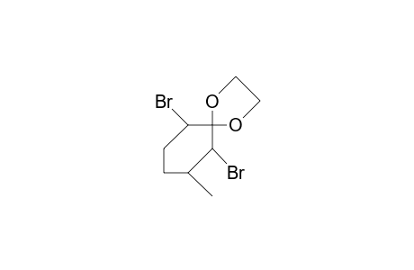 2,6-Dibromo-3-methyl-cyclohexanone ethylene ketal