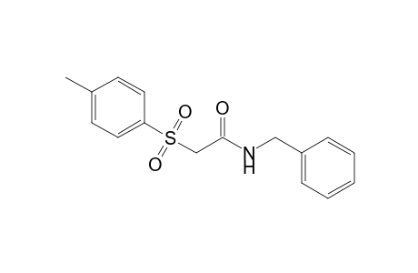 2-(4-methylphenyl)sulfonyl-N-(phenylmethyl)acetamide