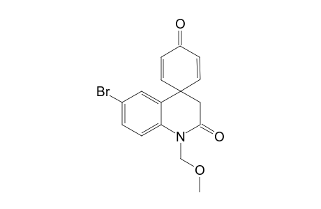 6'-Bromo-1'-MOM-spiro[cyclohexa-2,5-diene-1,4'-(3'H)-quinoline]-2',4-(1'H)-dione