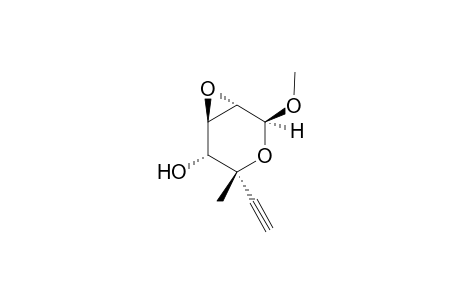 3,4-Epoxy-6-ethynyl-2-methoxy-5-hydroxy-6-methyltetrahydro-2H-pyran