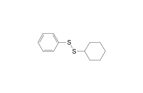 (cyclohexyldisulfanyl)benzene