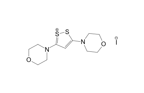 3,5-dimorpholino-1,2-dithiol-1-ium iodide