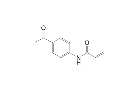 N-(4-acetylphenyl)acrylamide