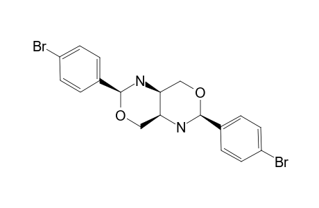 2,6-BIS-(PARA-BROMOPHENYL)-CIS-1,5-DIAZA-3,7-DIOXADECALIN