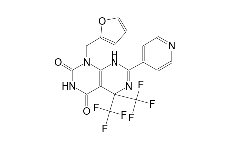 1-(2-furylmethyl)-7-(4-pyridinyl)-5,5-bis(trifluoromethyl)-5,8-dihydropyrimido[4,5-d]pyrimidine-2,4(1H,3H)-dione