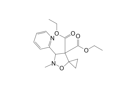 Diethyl 5-Methyl-6-(2-pyridyl)-4-oxa-5-azaspiro[2.4]heptane-7,7-dicarboxylate
