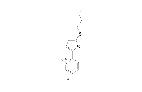 1-METHYL-2-(5'-BUTYLTHIO-2'-THIENYL)-PYRIDINIUM-IODIDE